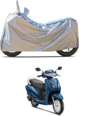 PAGORA Waterproof Two Wheeler Cover for Honda(Activa 6G, Silver)