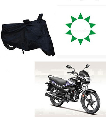 DeepShakshi AUTOMOTIVE Waterproof Two Wheeler Cover for Hero(Super Splendor, Black)