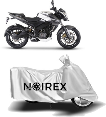NOIREX Two Wheeler Cover for Bajaj(Pulsar NS 200, Silver)