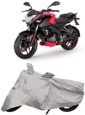 KD PRODUCTS Two Wheeler Cover for Bajaj(Pulsar 200 NS DTS-i, Silver)