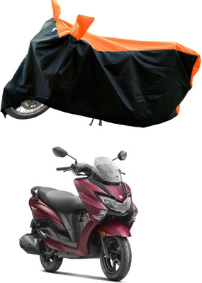 AESTRYD Two Wheeler Cover for Suzuki(Burgman Street 125, Orange)