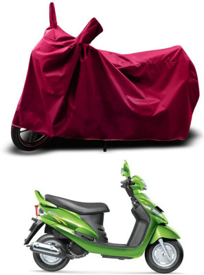 KEDIT Two Wheeler Cover for Universal For Bike(Rodeo RZ, Maroon)