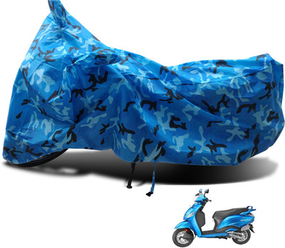 Euro Care Waterproof Two Wheeler Cover for Hero(Maestro, Blue)