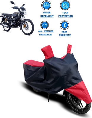 CODOKI Waterproof Two Wheeler Cover for Bajaj(Platina 110 H-Gear, Red)