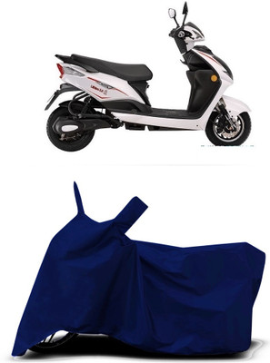 VESMEI Two Wheeler Cover for Bajaj(Sport 63 60V, Blue)