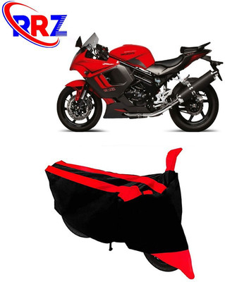 RRZ Waterproof Two Wheeler Cover for Hyosung(GT650R, Black, Red)