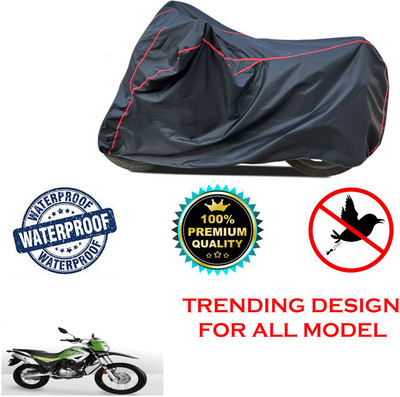 THE REAL ARV Waterproof Two Wheeler Cover for Hero(Impulse, Black)