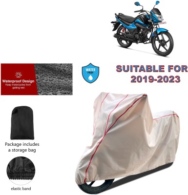 PAGORA Waterproof Two Wheeler Cover for Hero(Splendor I Smart, Pink)