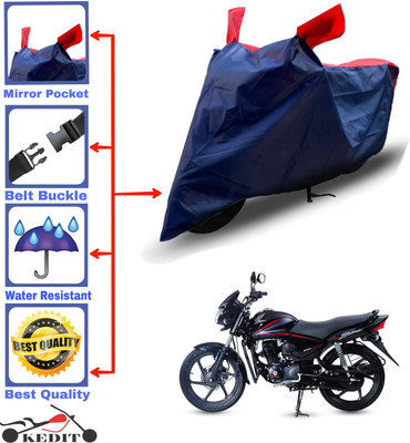 AASHTIK MART Two Wheeler Cover for Honda(CB Shine, Red, Blue)