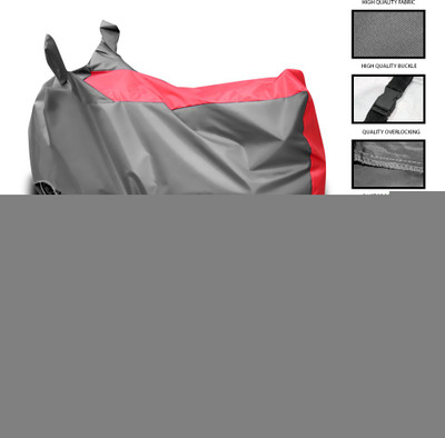 PAGORA Waterproof Two Wheeler Cover for TVS(Flame SR125, Grey)