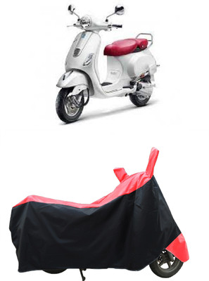 Coxtor Two Wheeler Cover for Vespa(Elegante 150, Red)