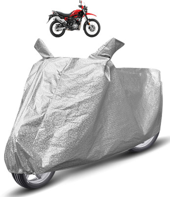 MOCKHE Waterproof Two Wheeler Cover for Hero(Xpulse 200T, Silver)