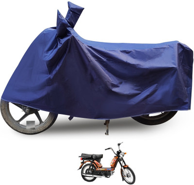 MOCKHE Two Wheeler Cover for TVS(Heavy Duty Super XL, Blue)