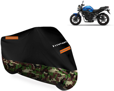 Horseyaart Waterproof Two Wheeler Cover for Yamaha(FZ-X, Multicolor)