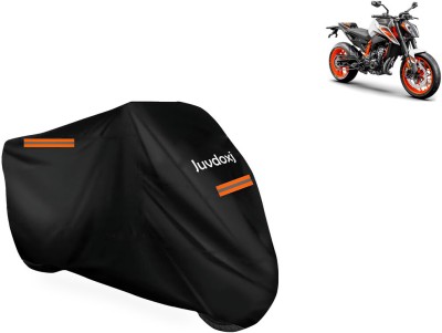 Juvdoxj Waterproof Two Wheeler Cover for KTM(890 Duke, Black)