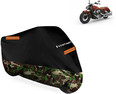 Horseyaart Waterproof Two Wheeler Cover for Indian(Scout, Multicolor)
