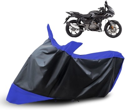 HEMSKAR Waterproof Two Wheeler Cover for Bajaj(Pulsar 180 DTS-i, Blue)