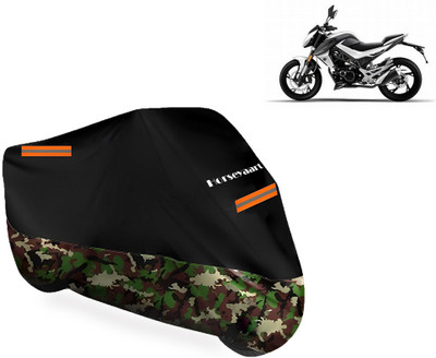Horseyaart Waterproof Two Wheeler Cover for CFMoto(150NK, Multicolor)