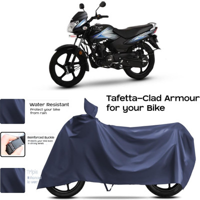 WMIZEXA Two Wheeler Cover for TVS(Blue)