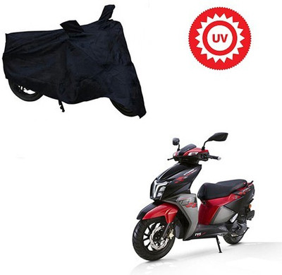 DeepShakshi AUTOMOTIVE Waterproof Two Wheeler Cover for TVS(NTORQ, Black)