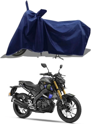 RAQTRO Two Wheeler Cover for Yamaha(MT 15 New, Blue)