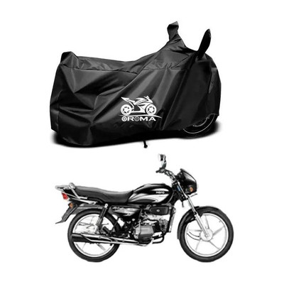 CoverXpert Waterproof Two Wheeler Cover for Hero(Splendor Plus, Black)