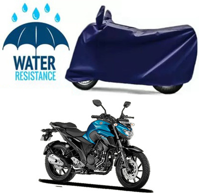 Furious3D Two Wheeler Cover for Yamaha(FZ-25, Blue)