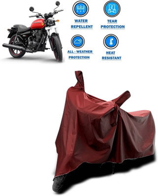 KEDIT Two Wheeler Cover for Royal Enfield(Thunderbird 350, Maroon)
