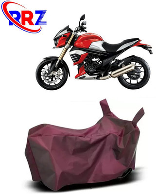 RRZ Waterproof Two Wheeler Cover for Mahindra(MOJO XT 300, Maroon)