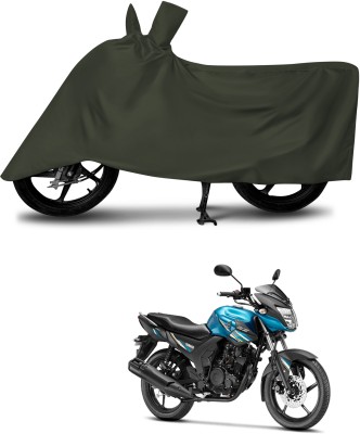 aosis Waterproof Two Wheeler Cover for Yamaha(SZ-RR, Green)