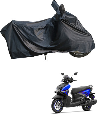 Motodreka Waterproof Two Wheeler Cover for Yamaha(RayZR 125 BS6, Black)