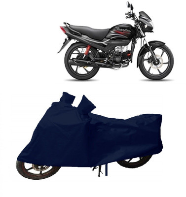 DeepShakshi AUTOMOTIVE Two Wheeler Cover for Hero(Passion Pro, Blue)