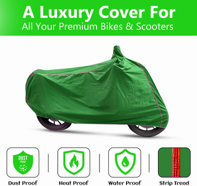 AutoGalaxy Waterproof Two Wheeler Cover for TVS(Jupiter, Green)