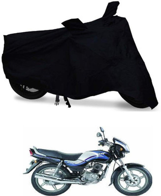 DeepShakshi AUTOMOTIVE Waterproof Two Wheeler Cover for TVS(Victor Edge, Black)