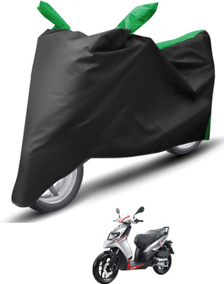 Caronix Waterproof Two Wheeler Cover for Aprilia(SR 125, Green)