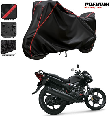 GOSHIV-car and bike accessories Waterproof Two Wheeler Cover for Honda(CB Unicorn, Black, Red)