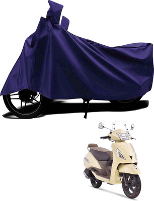 AASHTIK MART Waterproof Two Wheeler Cover for TVS(Jupiter classic, Blue)