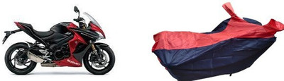 malti Two Wheeler Cover for Suzuki(GSX S1000F, Red, Blue)