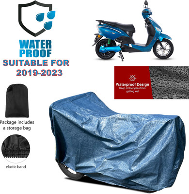 GOSHIV-car and bike accessories Waterproof Two Wheeler Cover for Hero(Blue)