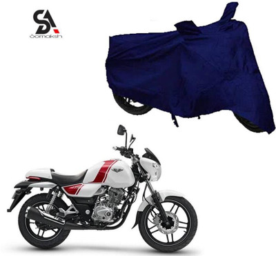 SK AUTO Waterproof Two Wheeler Cover for Bajaj(V 150, Blue)