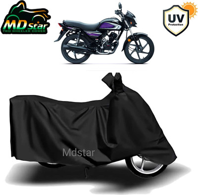 MMSSTAR Waterproof Two Wheeler Cover for Honda(Dream Neo, Black)