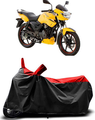 MMSSTAR Waterproof Two Wheeler Cover for TVS(Apache 150, Red)