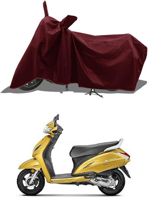 KEDIT Two Wheeler Cover for Honda(Activa 5G, Maroon)