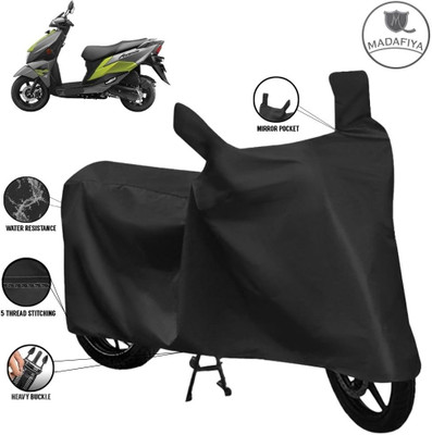 MADAFIYA Waterproof Two Wheeler Cover for Suzuki(Avenis 125, Black)