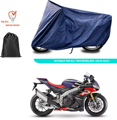CODOKI Waterproof Two Wheeler Cover for Aprilia(RSV4, Blue)