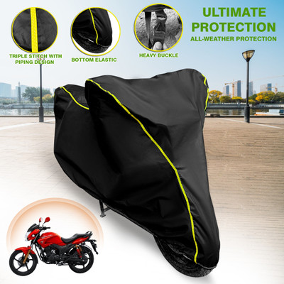 GARREGE Waterproof Two Wheeler Cover for Ducati(Hyperstrada, Black)