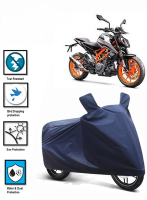 DeepShakshi AUTOMOTIVE Two Wheeler Cover for KTM(390 Duke BS6, Blue)