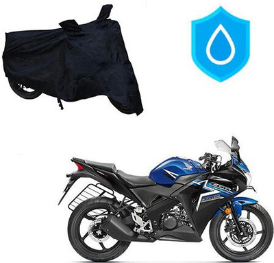 DeepShakshi AUTOMOTIVE Two Wheeler Cover for Honda(CBR 150R, Black)