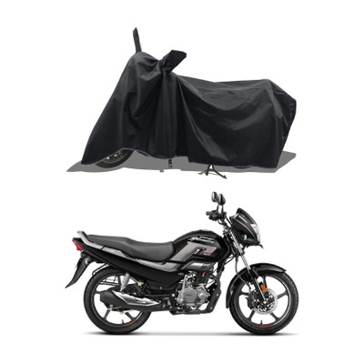 KANISHA ENTERPRISES Waterproof Two Wheeler Cover for Hero(Super Splendor, Black)