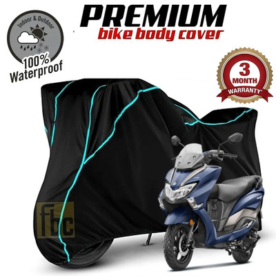 FBC Waterproof Two Wheeler Cover for Suzuki(Burgman Street, Maroon)